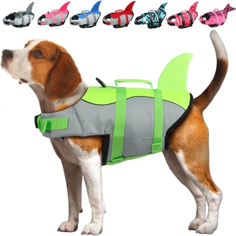 Chaleco salvavidas para perros y gatos – Flotador con asa