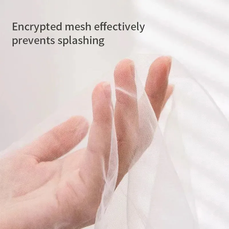 Cubierta de malla para jaula de pájaros, falda de concha, red de fácil limpieza, protector para jaula de pájaros, malla elástica, red para jaula de pájaros y loros