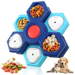 Juguete comedero lento para perros – Entretenimiento con comida