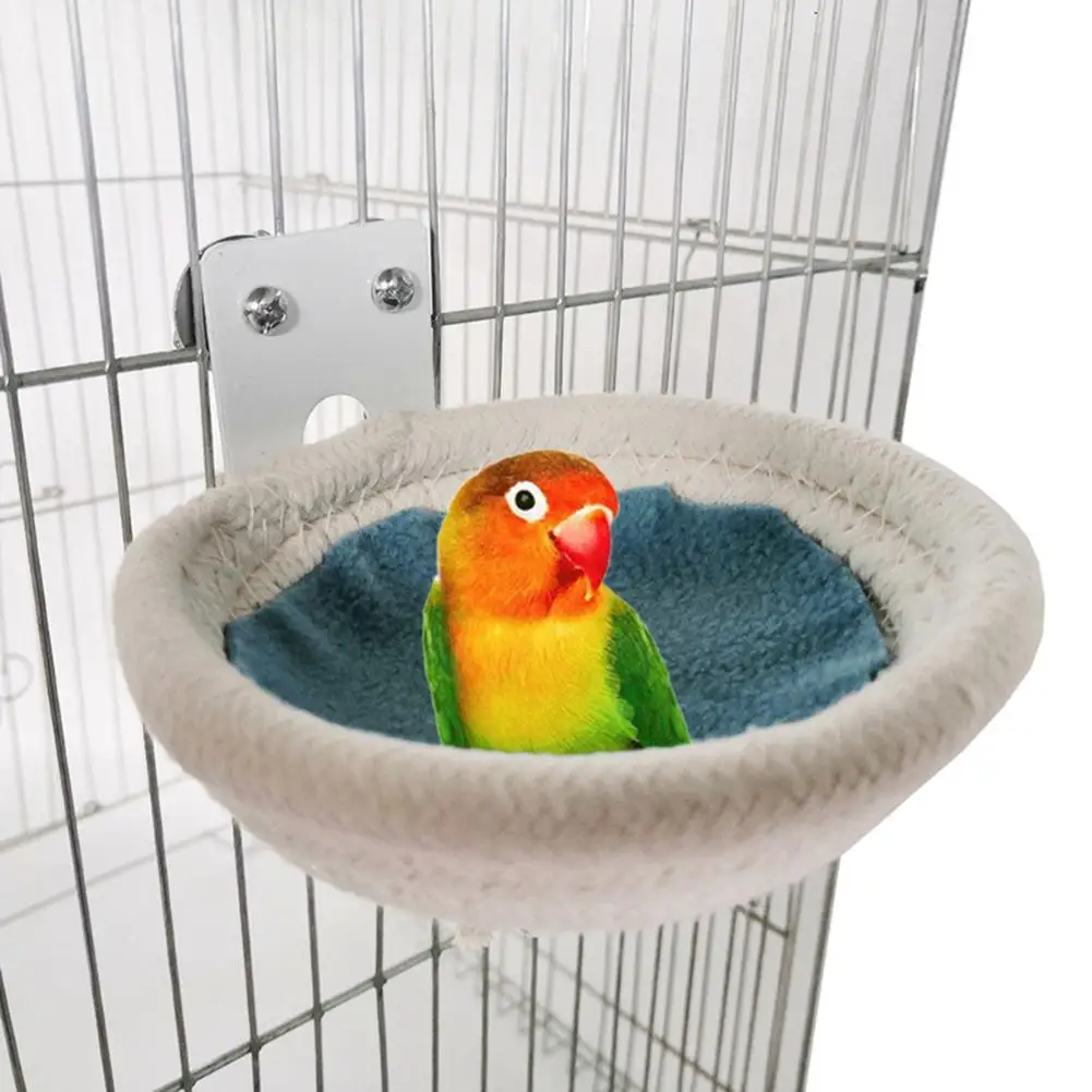 Nido para jaula de pájaros, accesorios para casa de cría y anidación para Finch Lovebird, loro pequeño, periquito, envío directo, 2023 - imagen 2