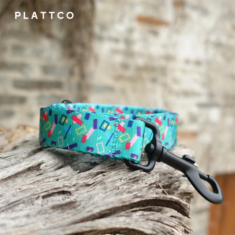 PLATTCO mascota al aire libre duradero imitación nylon correa de perro FLYING CONFETTI para caminar todo tipo de productos para perros 5 tamaños PDL335 - imagen 4