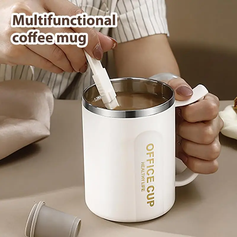 Taza de café de acero inoxidable de 500ml, botella térmica de viaje, taza de té y café, frasco de vacío, tazas aisladas - imagen 3