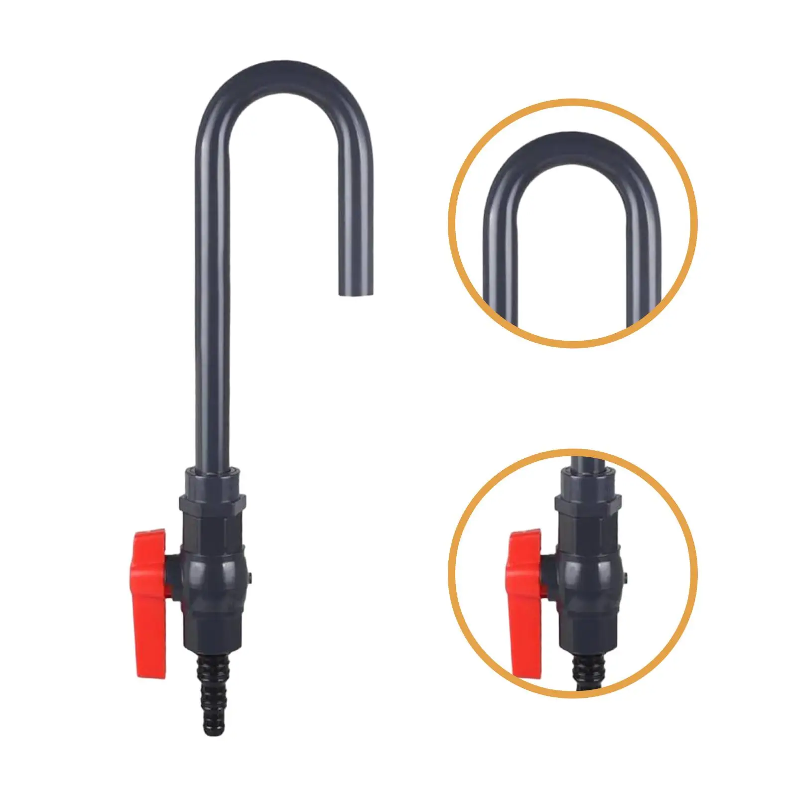 El tubo de llenado de agua automático del acuario ayuda a llenar el cambiador de agua colgante - imagen 5