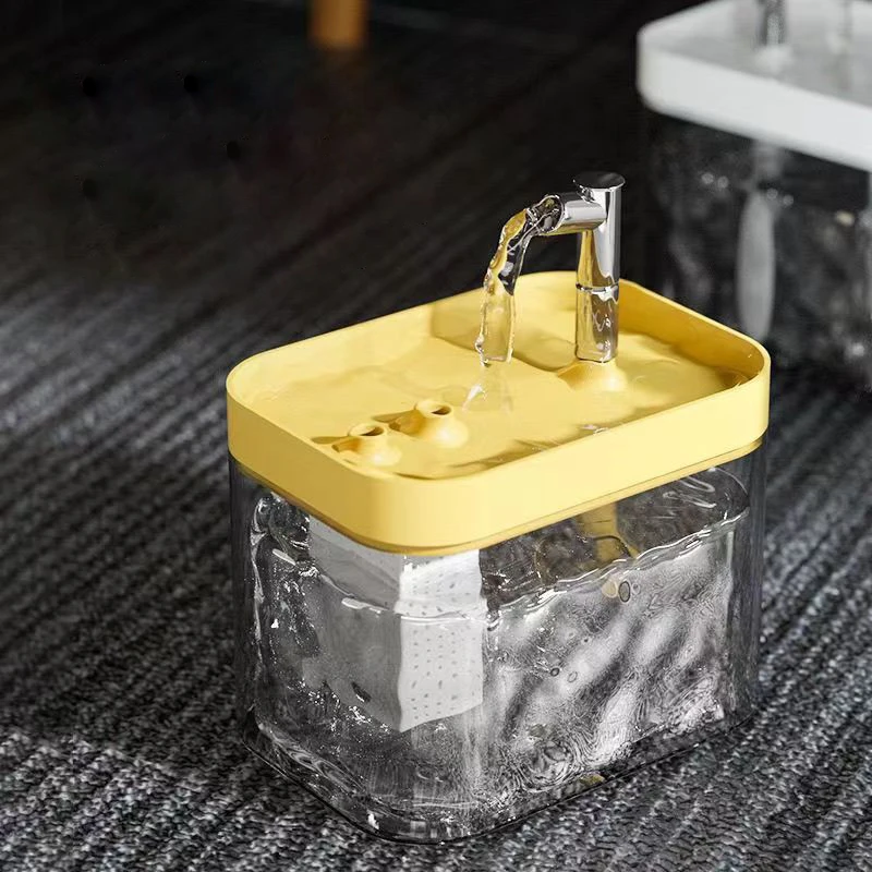 Fuente de agua para gatos ultrasilenciosa, filtro automático, bebedero para gatos, USB, eléctrico, silencioso, filtrado de recircular, dispensador de agua para gatos - imagen 4