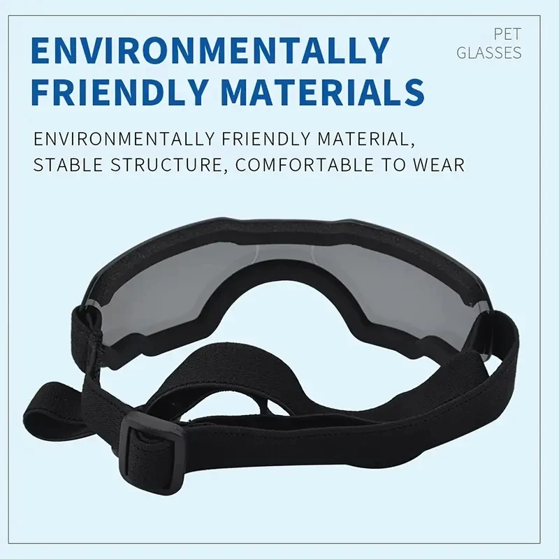 Gafas de sol para perros pequeños y medianos, lentes resistentes a los rayos UV, al viento y la lluvia, suministros para mascotas - imagen 3