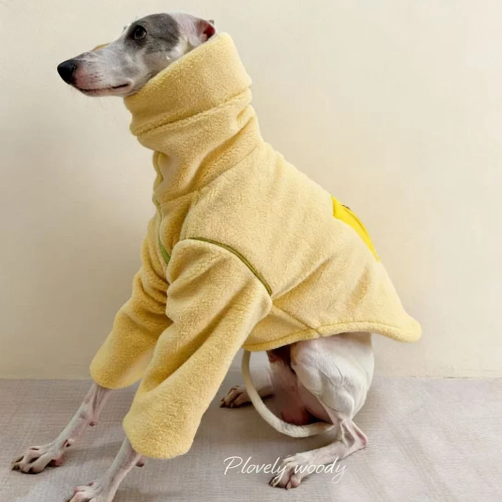 Sudadera de lana con cremallera para galgo inglés y whippet - imagen 5