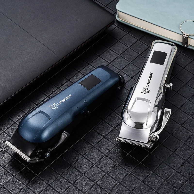 Cortadora eléctrica profesional para mascotas, pantalla LCD de batería, cortadora de pelo para perros, afeitadora de aseo, máquina cortadora de belleza para perros y gatos - imagen 2