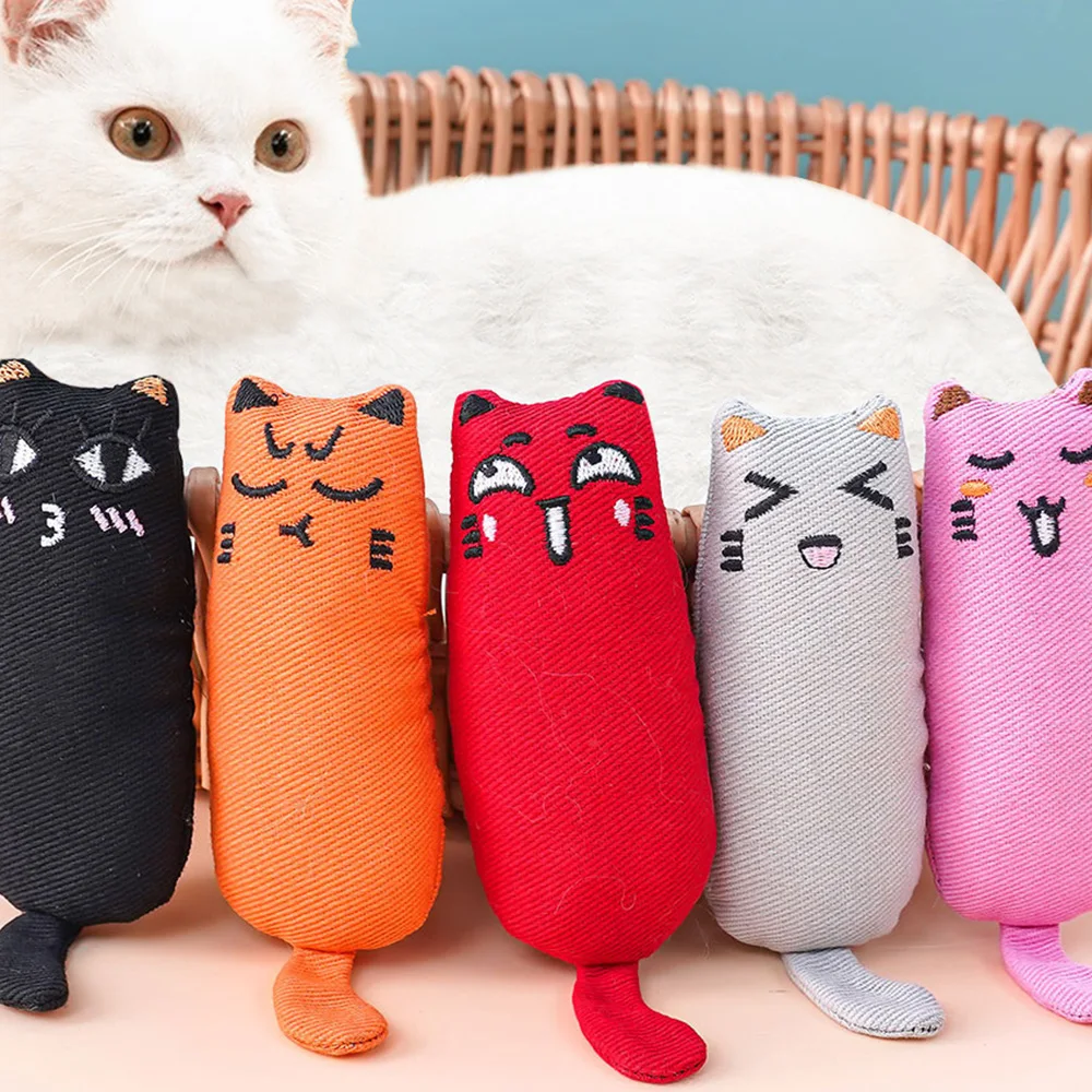 Juguete para gatos con menta en el interior: diseño lindo, juguete masticable duradero para gatitos/gatos, ayuda para la dentición (molar), - imagen 3