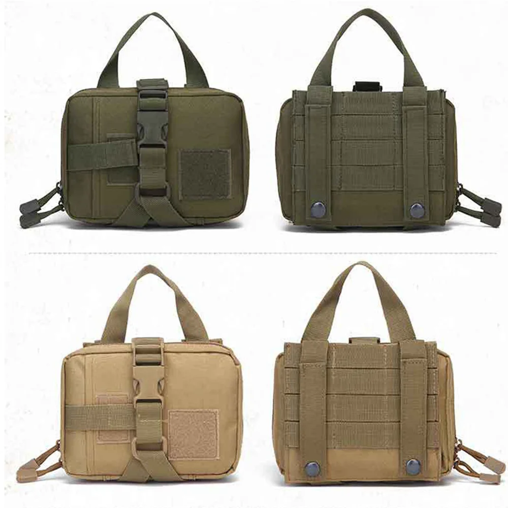 Juego de bolsas tácticas para perros de estilo militar, bolsas Molle con accesorio para cinturón para arnés, bolsas de entrenamiento resistentes para perros grandes - imagen 3