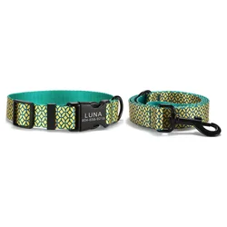 Collar de perro grabado con nombre y hebilla ajustable