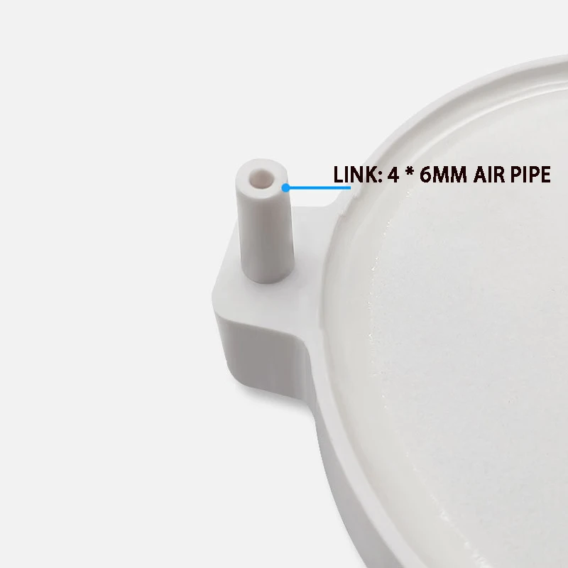 Nebulizador de difusión de nanobubles para acuario, bomba de pescado, sartén de oxígeno, sartén de piedra silenciosa, tanque de oxígeno, accesorios de bomba de oxígeno para pecera - imagen 4