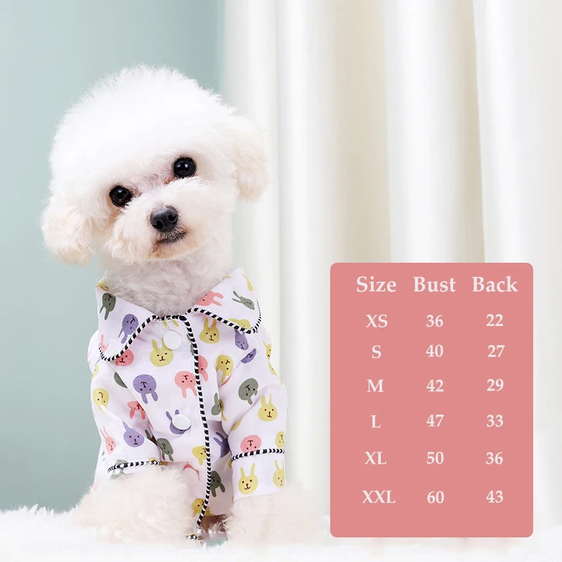 Pijamas negros para perros, camisa para cachorros de otoño e invierno, ropa de dormir, mono Floral para mascotas, ropa elegante para mascotas y gatitos para Chihuahua Yorkshire - imagen 3