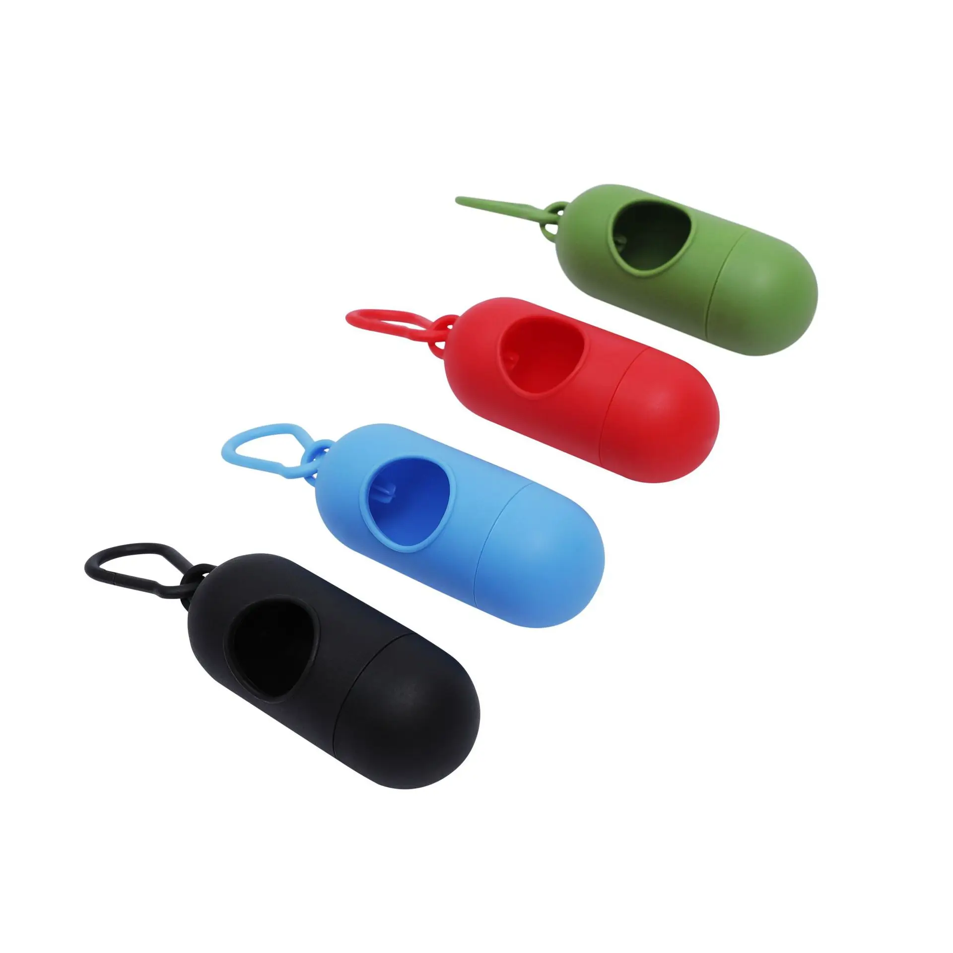 Portable Dog Poop Bags Dispenser Trash Sack Case Carrier Outdoor Garbage Storag Box for Cat Puppy Pet Waste Bag Holder Supplies - imagen 2