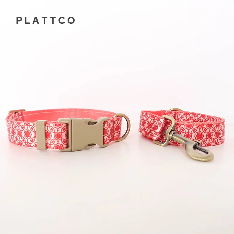 Dog Collar Leash Set