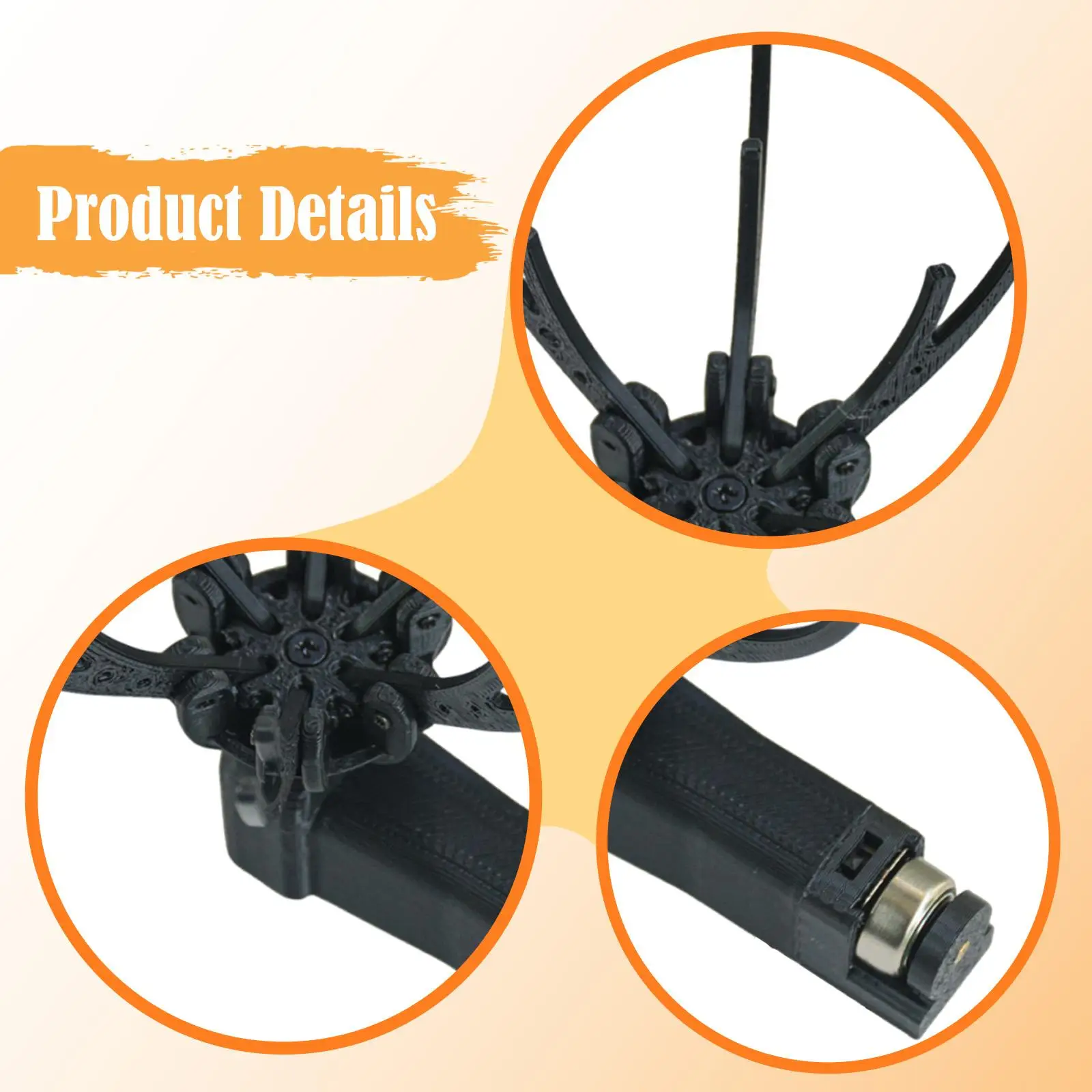 Motor plástico ajustable para flores artificiales y guirnaldas - imagen 5