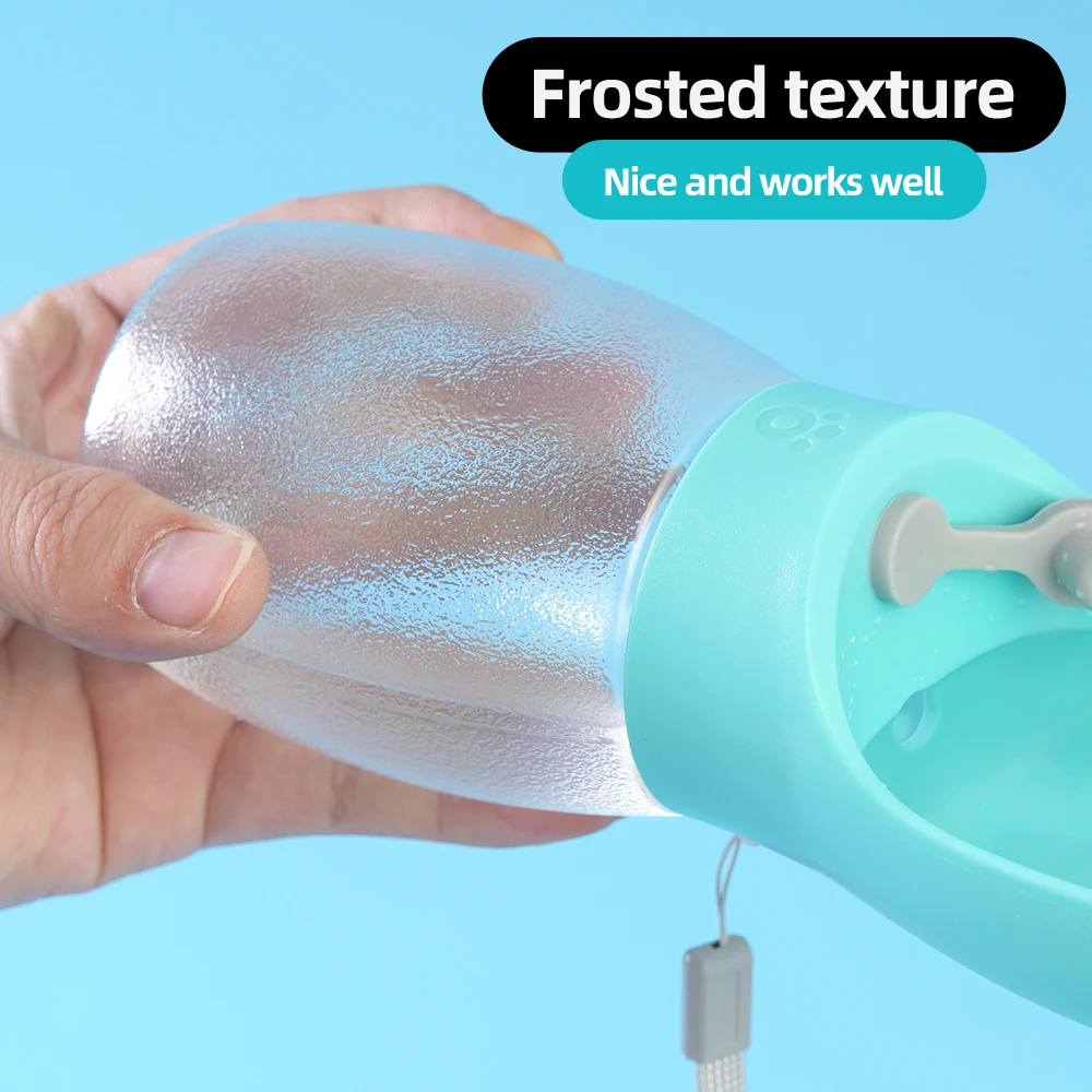 Dispensador de botellas de agua para perros y gatos, cuencos para beber para viajes al aire libre, Bulldog Francés, Pug, alimentador - imagen 2