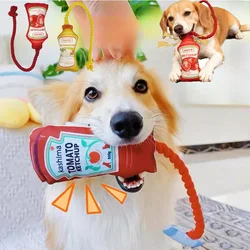 Juguete mordedor de cuerda nudo para perros – Limpia dientes y resiste