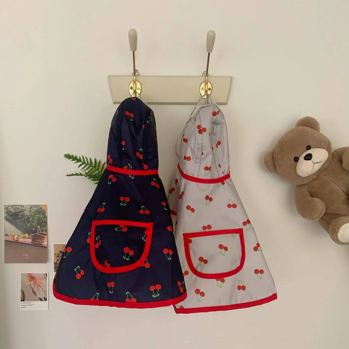 Chubasquero a prueba de salpicaduras para perros y gatos, ropa de bolsillo a prueba de lluvia para mascotas, ropa para perros pequeños, primavera