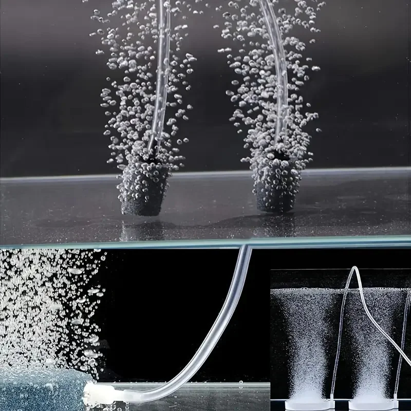 5Pcs Aquarium Accessories Aquarium Suction Cup Clip Fish Tank Oxygen Tube Hose Pump Power Cord Buckle Wire Finisher Suction Cups - imagen 3