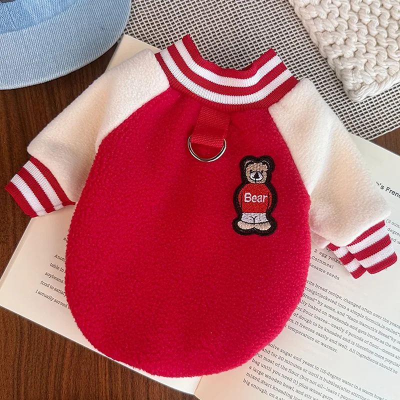 Ropa gruesa para perros pequeños y medianos, ropa cálida de invierno para perros, sudadera para cachorros, abrigo, chaqueta, accesorios para perros - imagen 3