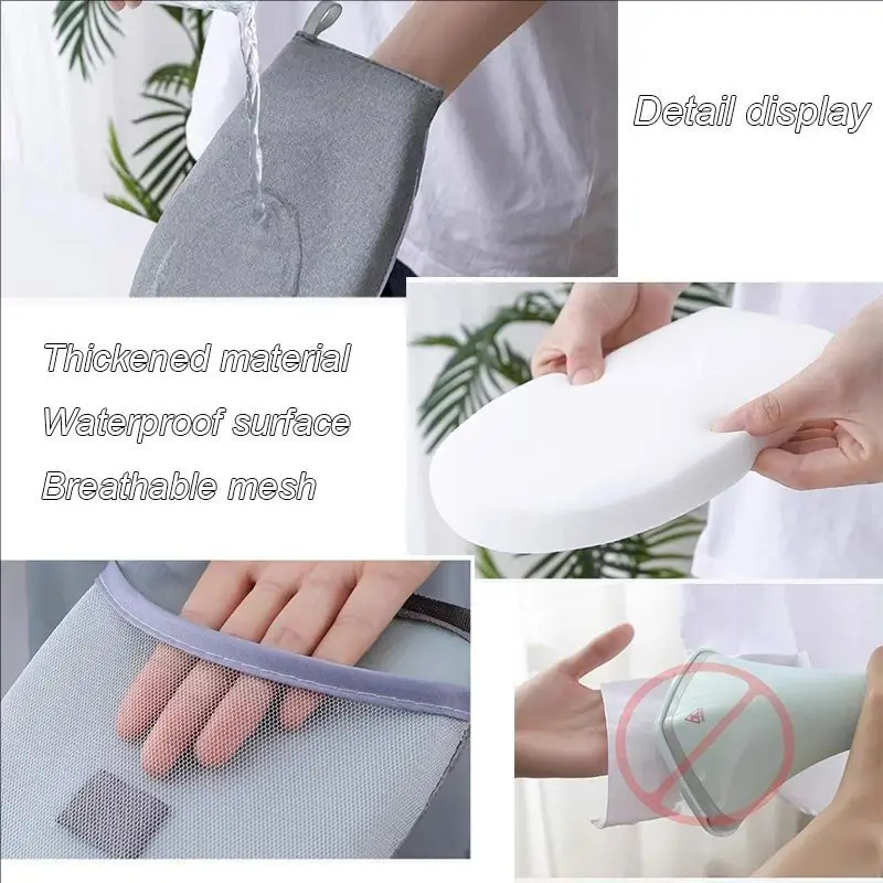 Tabla de planchar portátil con guantes para plancha - imagen 5