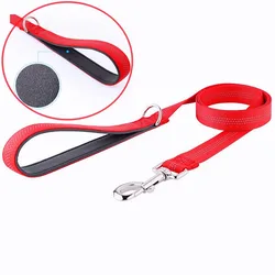 Correa reflectante para perros grandes – Nailon resistente con mango antitracción