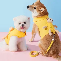 Conjunto arnés, correa y chaleco para cachorros Chihuahua Yorkie
