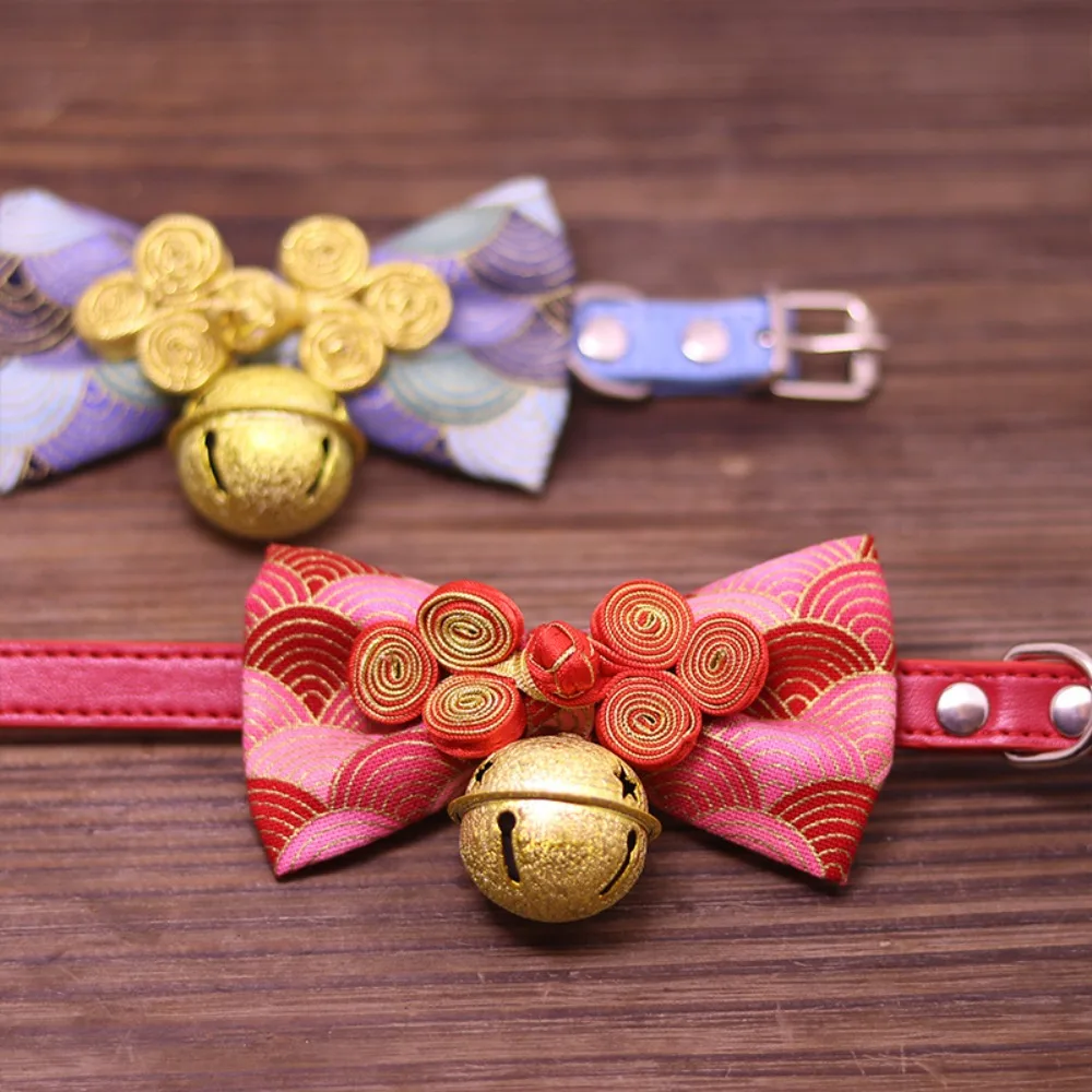 Collar antipérdida para gatos y perros con dije corazón y cascabel - imagen 5