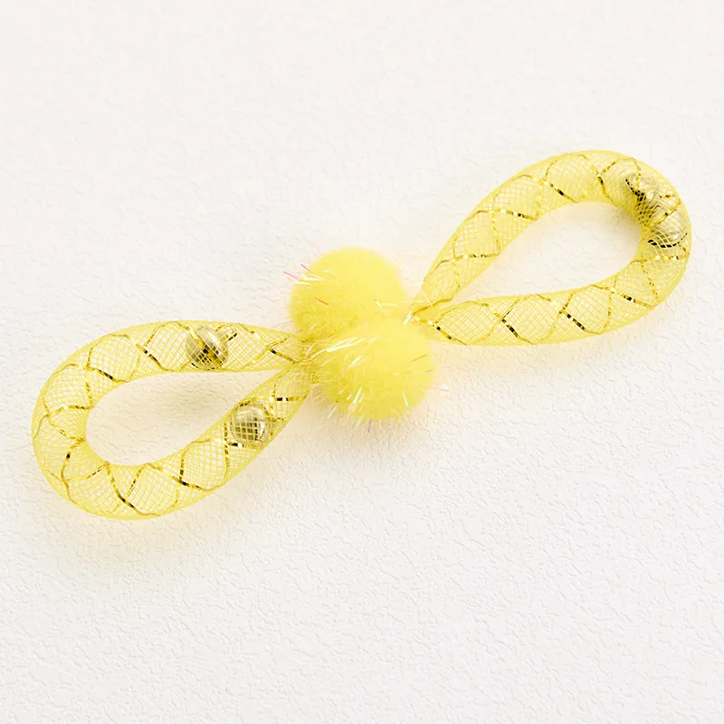 Juguete de peluche para gatos con plumas y gusano en tubo interactivo - imagen 5