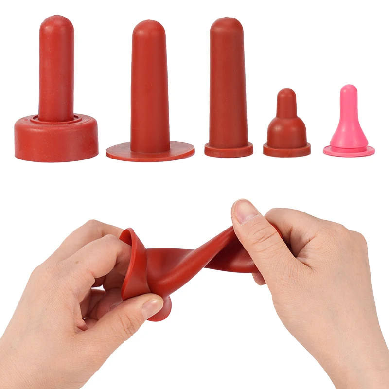 Bebedero para ganado y ovejas, tetina roja para alimentación de ternero, tetina para biberón, accesorios para biberones, suministros de alimentación para ganado, 2 uds. - imagen 3