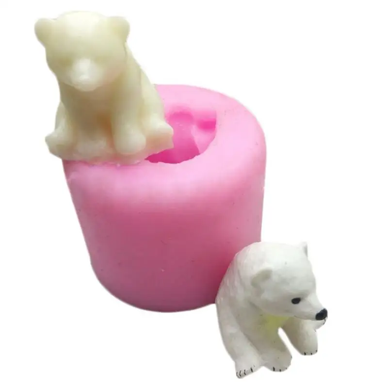 Moldes de animales marinos para Fondant, moldes de arcilla de Chocolate, oso para hornear, herramientas de decoración de pasteles - imagen 4