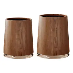Organizador de madera estilo Granja – Recipiente decorativo para oficina y hogar