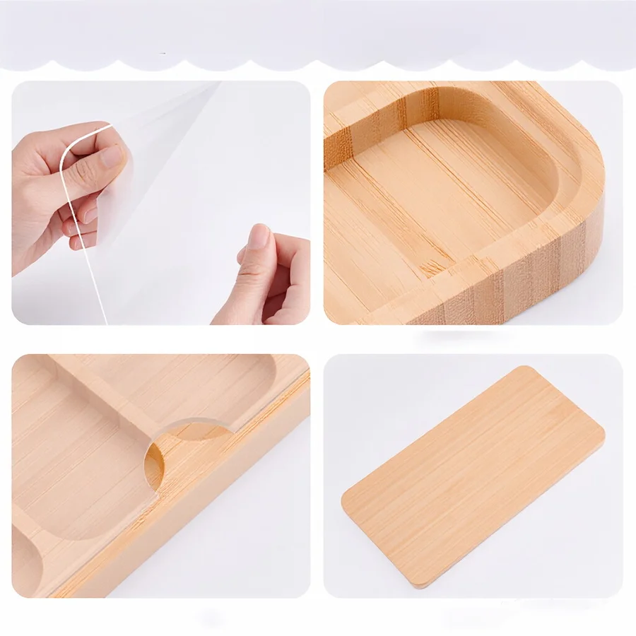 Organizador de correas de perro – Estuche de madera con tapa acrílica - imagen 2