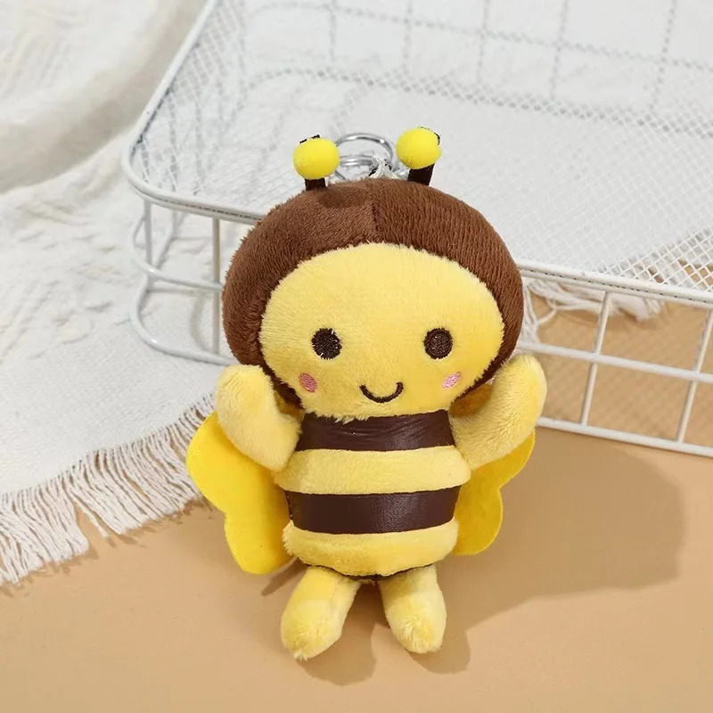 Juguete de peluche de abeja pequeña para perros y gatos para interazar y jugar con limpieza de dientes, suministros para mascotas - imagen 5