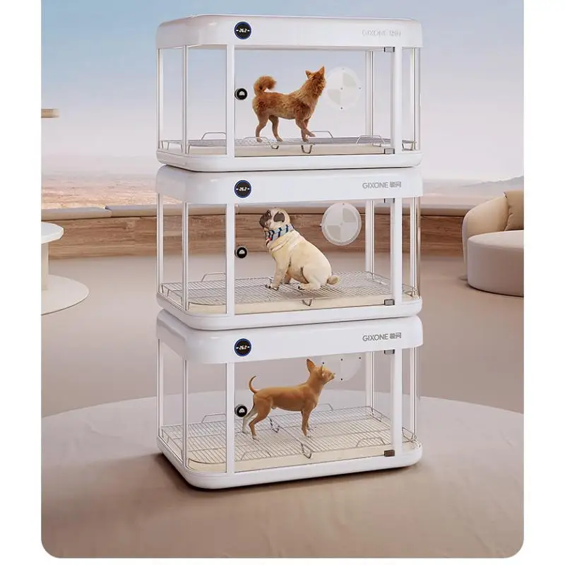 Lo último en cápsula espacial de lujo para mascotas, cabina totalmente inteligente para mascotas, caja de exhibición para gatos, integración del sistema de aire fresco para Villa para gatos en casa, jaula para gatos - imagen 3