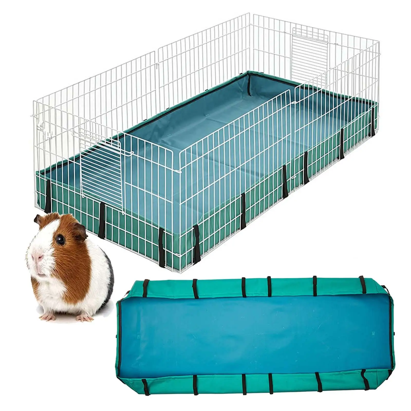 Guinea Pig Cage Tarp Bottom for Grids Habitat for Ferrets Small Pets Rabbits