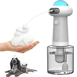 Espumador automático recargable USB para bathe gatos y perros