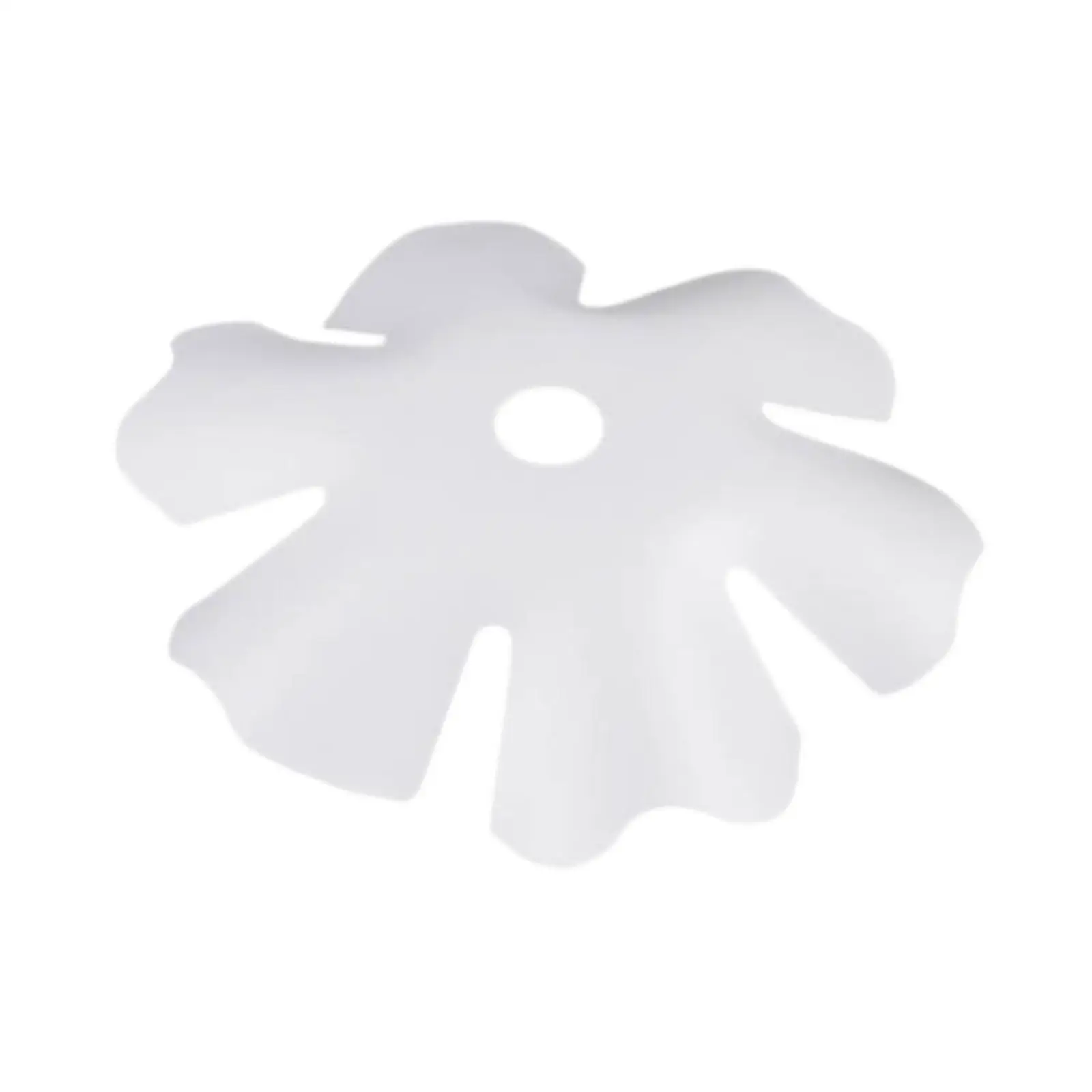 Pantalla floral de PVC para lámpara de mesa – Estilo minimalista