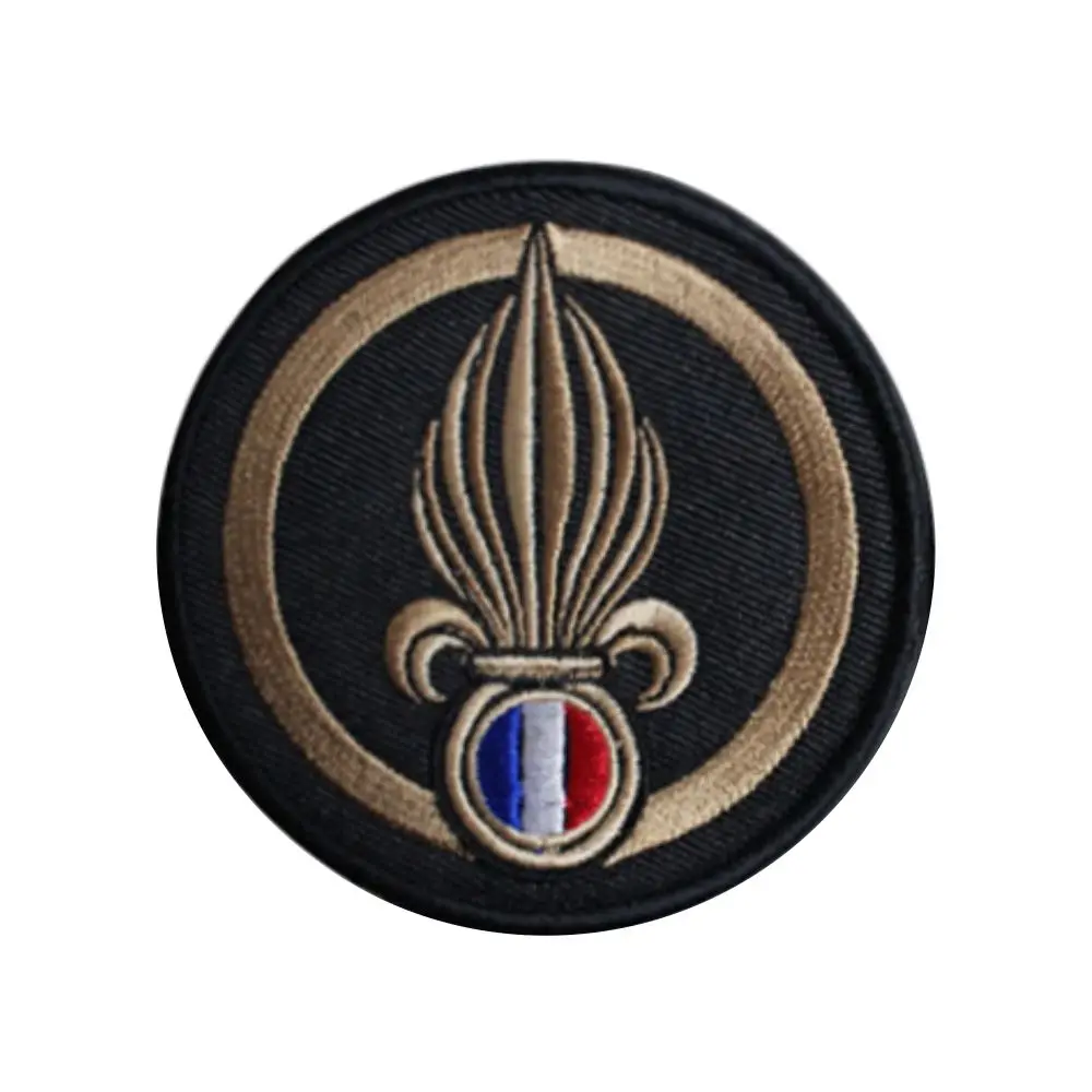 The French Foreign Legion Embroidery Patch Emblem Armband Badge Sewing Embellishment Military Tactical Embroidered Patches - imagen 3