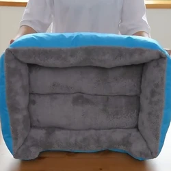 Cama suave caramelo para Golden Retriever y gatos – Talla mediana