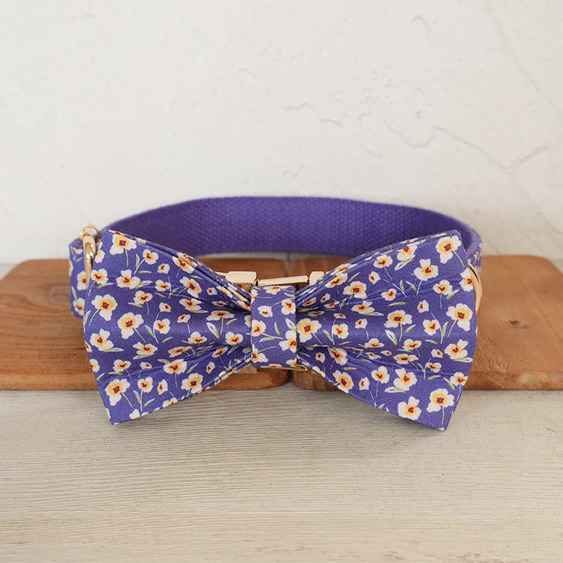Dog Collar Bow Tie