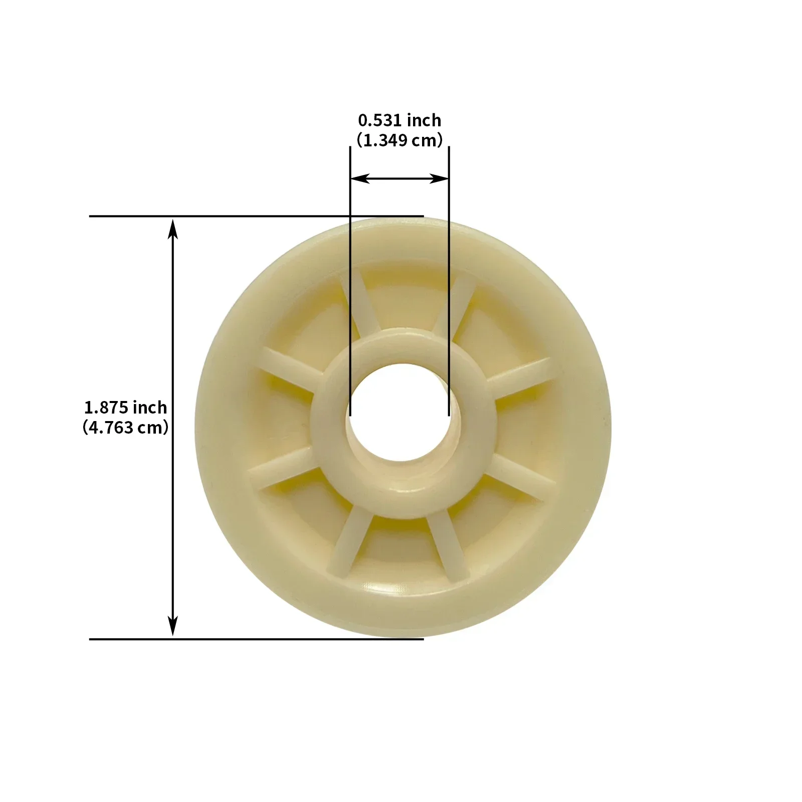 Conjunto de soporte polea para abridores puertas garaje - imagen 3