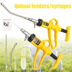 Jeringa veterinaria automática para dosificar vacunas en granja
