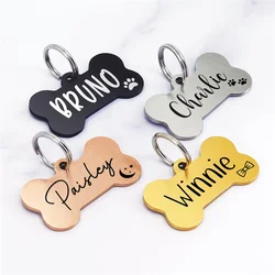 Placa identificativa con nombre grabado para perro – Etiqueta personalizados col·lo