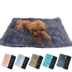 Estera de felpa lavable para gatos y perros - cama suave y cómoda