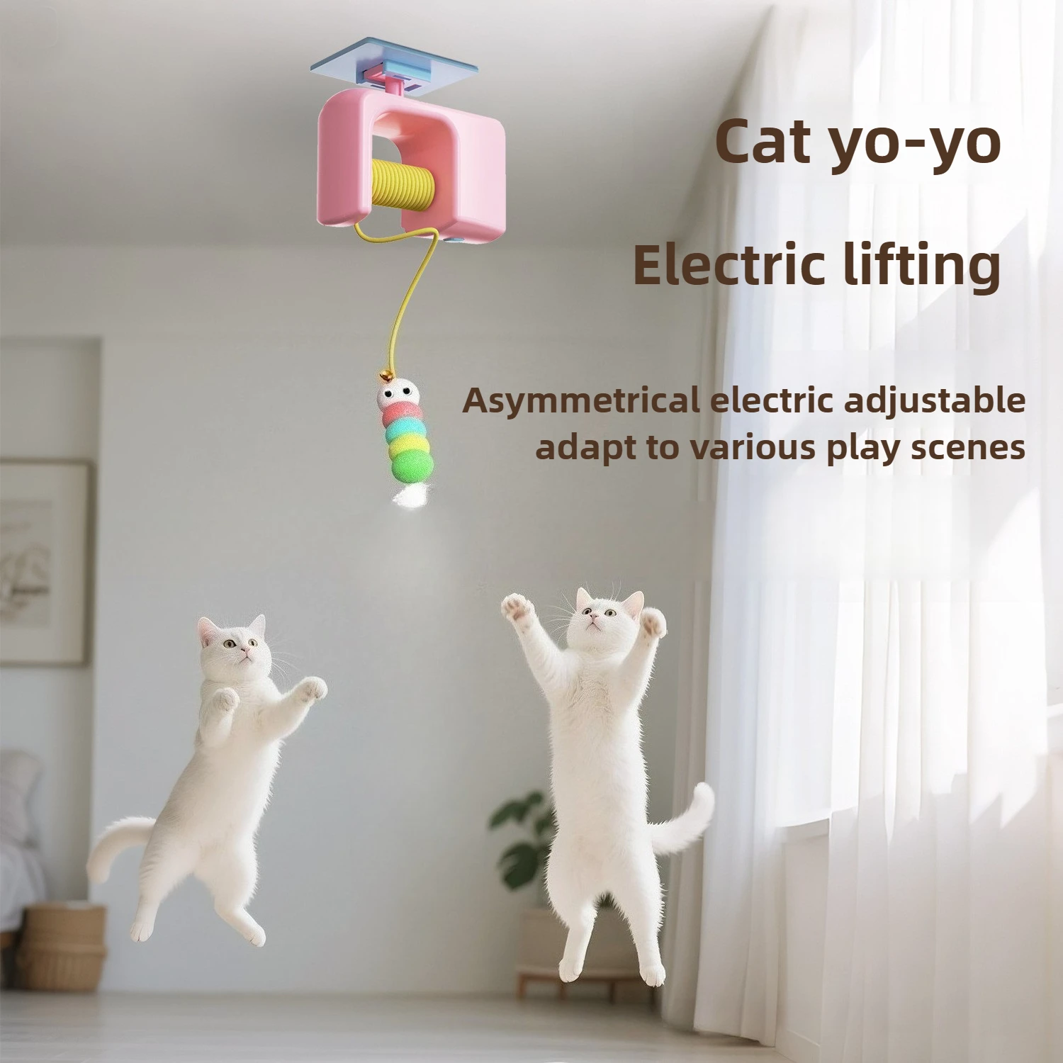 Juguete automático para gatos antiaburrimiento y masticación - imagen 5