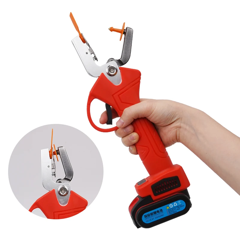 Juego de alicates eléctricos para etiqueta de oreja, herramientas de identificación para vaca, oveja, conejo, aplicador portátil, producto Animal, 1 Juego - imagen 4