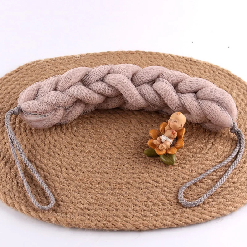 Esponja de espalda larga y elástica con asas de cuerda, esponja de malla para ducha de baño, exfoliante corporal, depurador de espalda para hombres y mujeres, Spa en casa - imagen 3