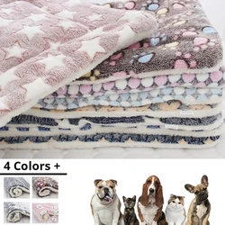 Manta polar térmica con patrón de oso para perros y gatos – Cálida lavable