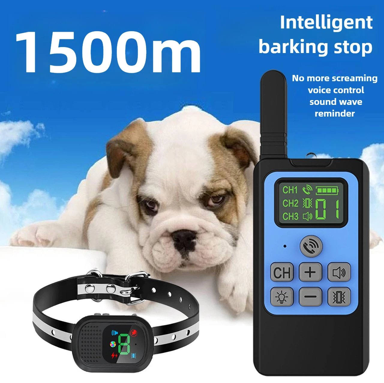 Localizador inalámbrico impermeable para perros bidireccional - imagen 5